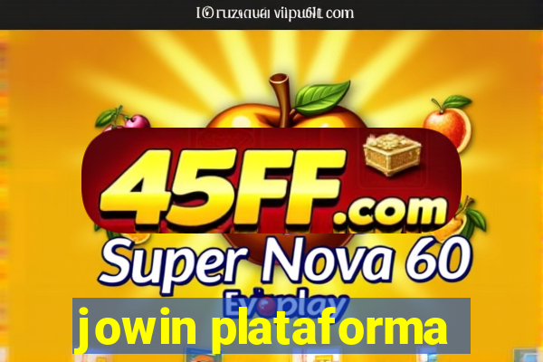 jowin plataforma